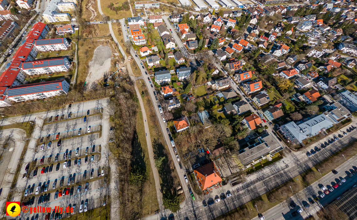 20.02.2023 - der Hachinger Bach und das Michaelibad in Neuperlach